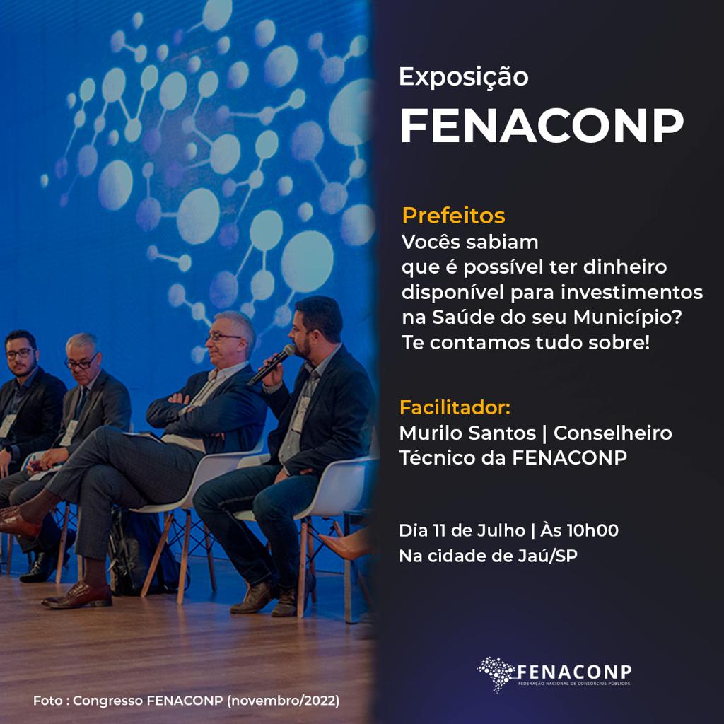 Exposição FENACOP- Apresentação dos Recursos de Saúde para os Consorciados do CITP